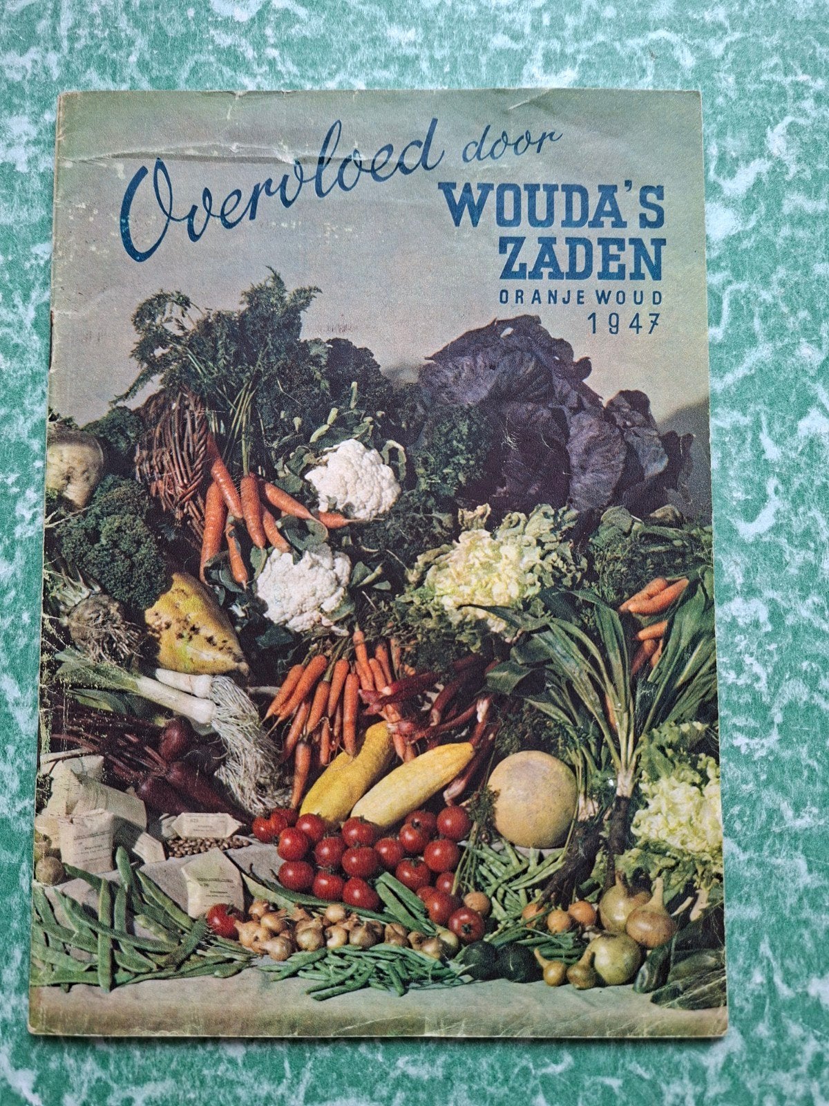 catalogus Overvloed door Wouda's Zaden Oranjewoud 1947., Verzamelen, Ophalen of Verzenden, Gebruikt, Overige typen