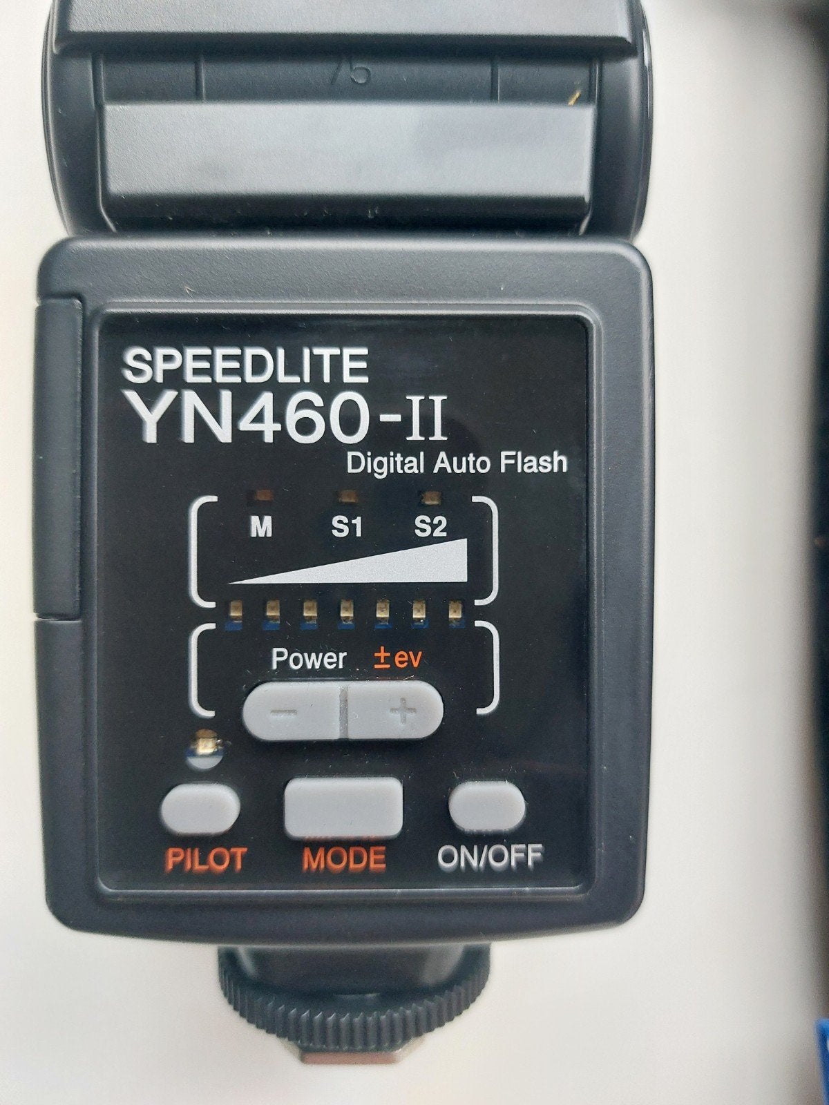 Yongnuo Speedlite YN460-II Digitale Auto Flitser, Externe flitser, Ophalen of Verzenden, Zo goed als nieuw, Inclusief tas/hoes