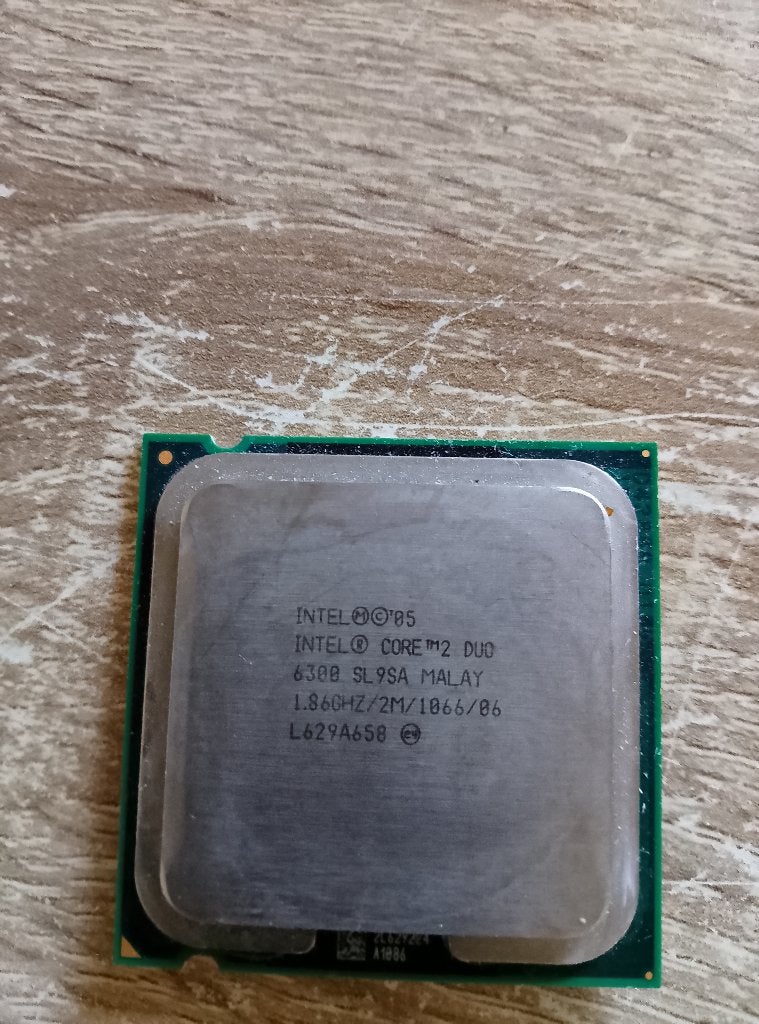 Intel Core 2 Duo E6300, Computers en Software, Processors, Gebruikt, Socket 775, 2 tot 3 Ghz, Ophalen of Verzenden