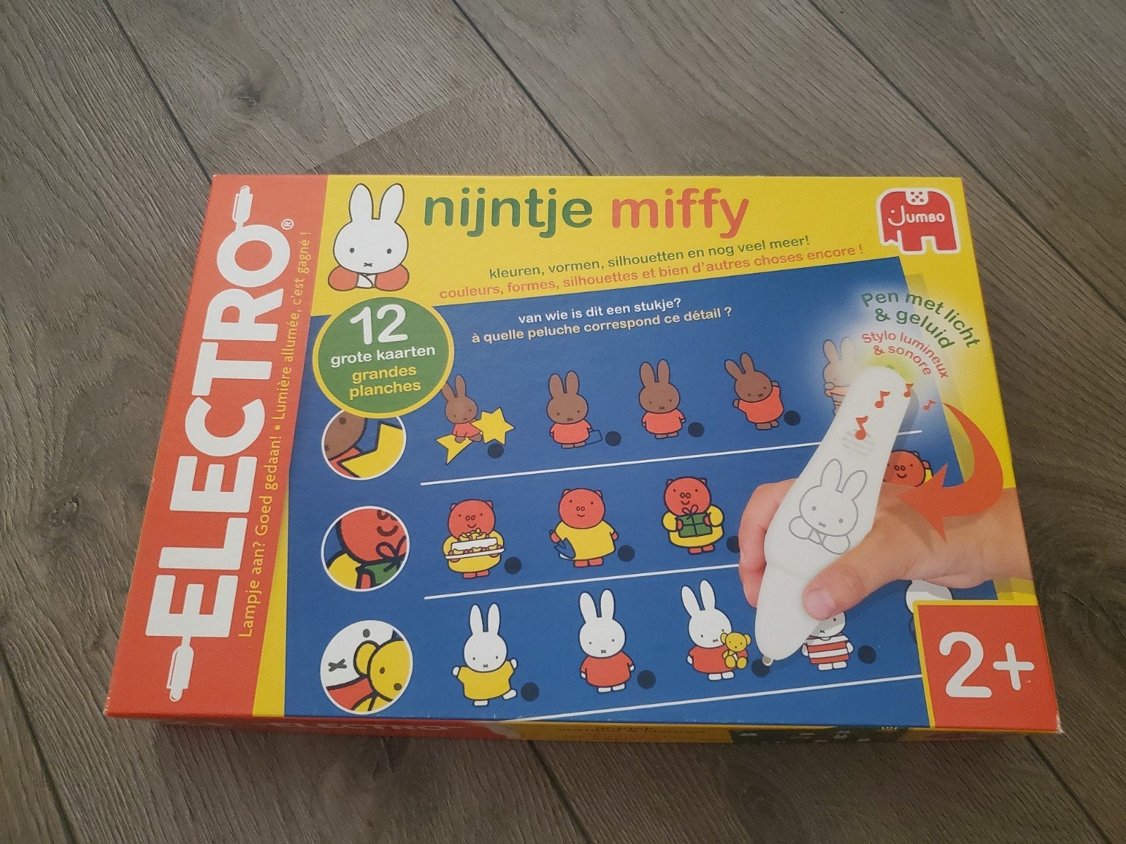 Nijntje Miffy Electro, Ophalen, Zo goed als nieuw, Puzzelen, Met licht