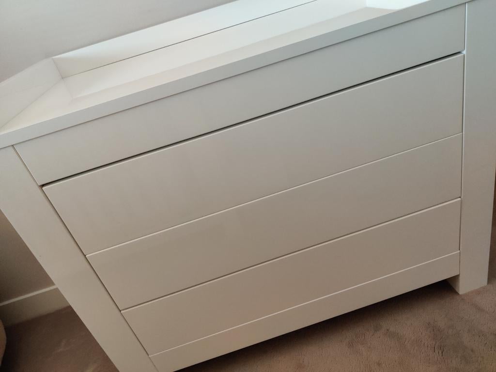 Commode Kidsmill Alaska wit hoogglans, Ophalen, Gebruikt, Jongetje of Meisje