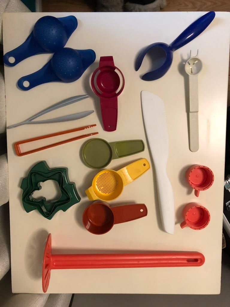 Diverse Keukenhulpjes en Bakvormpjes - Tupperware, Kunststof, Ophalen of Verzenden, Meerkleurig, Overige merken