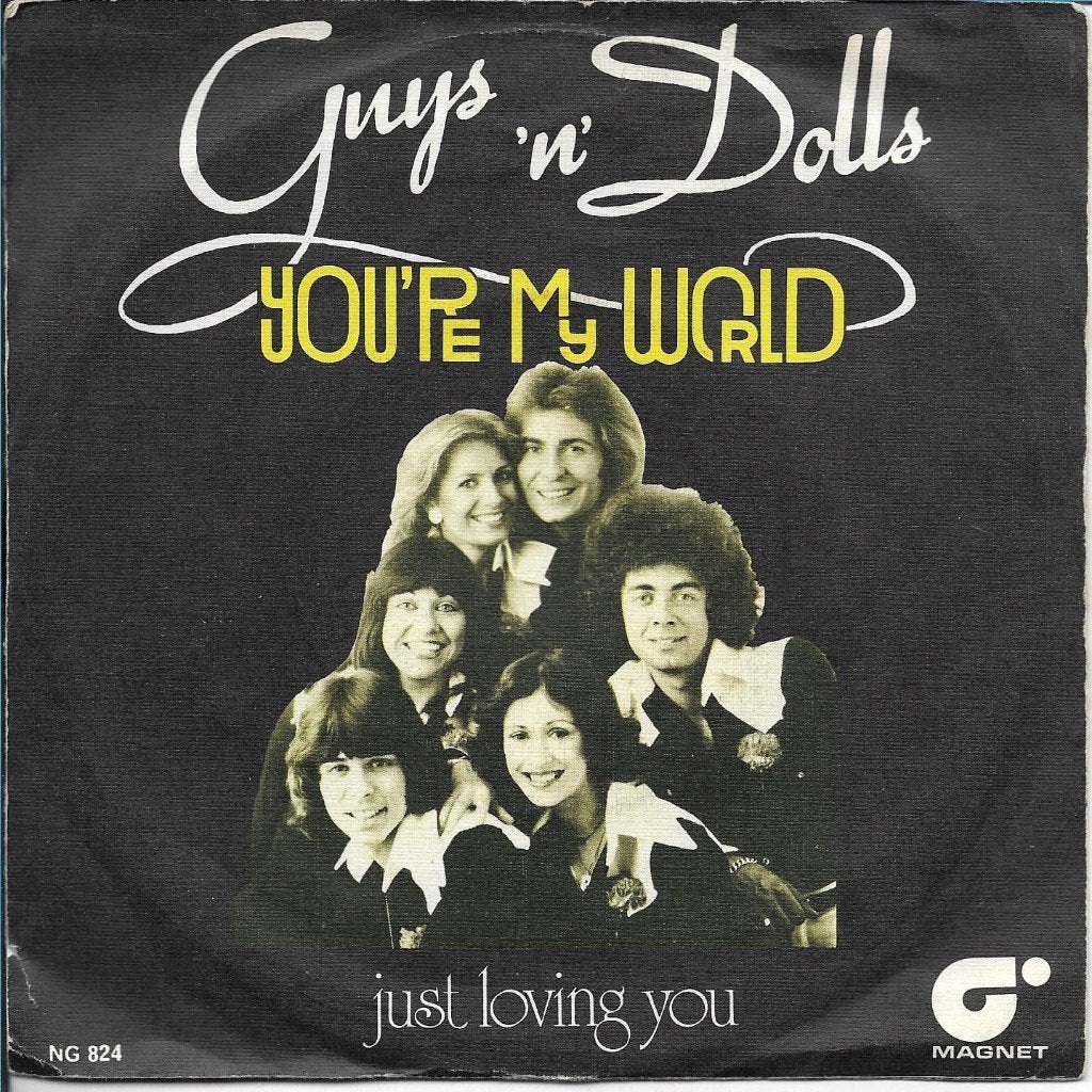 Guys `N` Dolls - You`re my world, Cd's en Dvd's, Ophalen of Verzenden, Gebruikt, 7 inch, Pop
