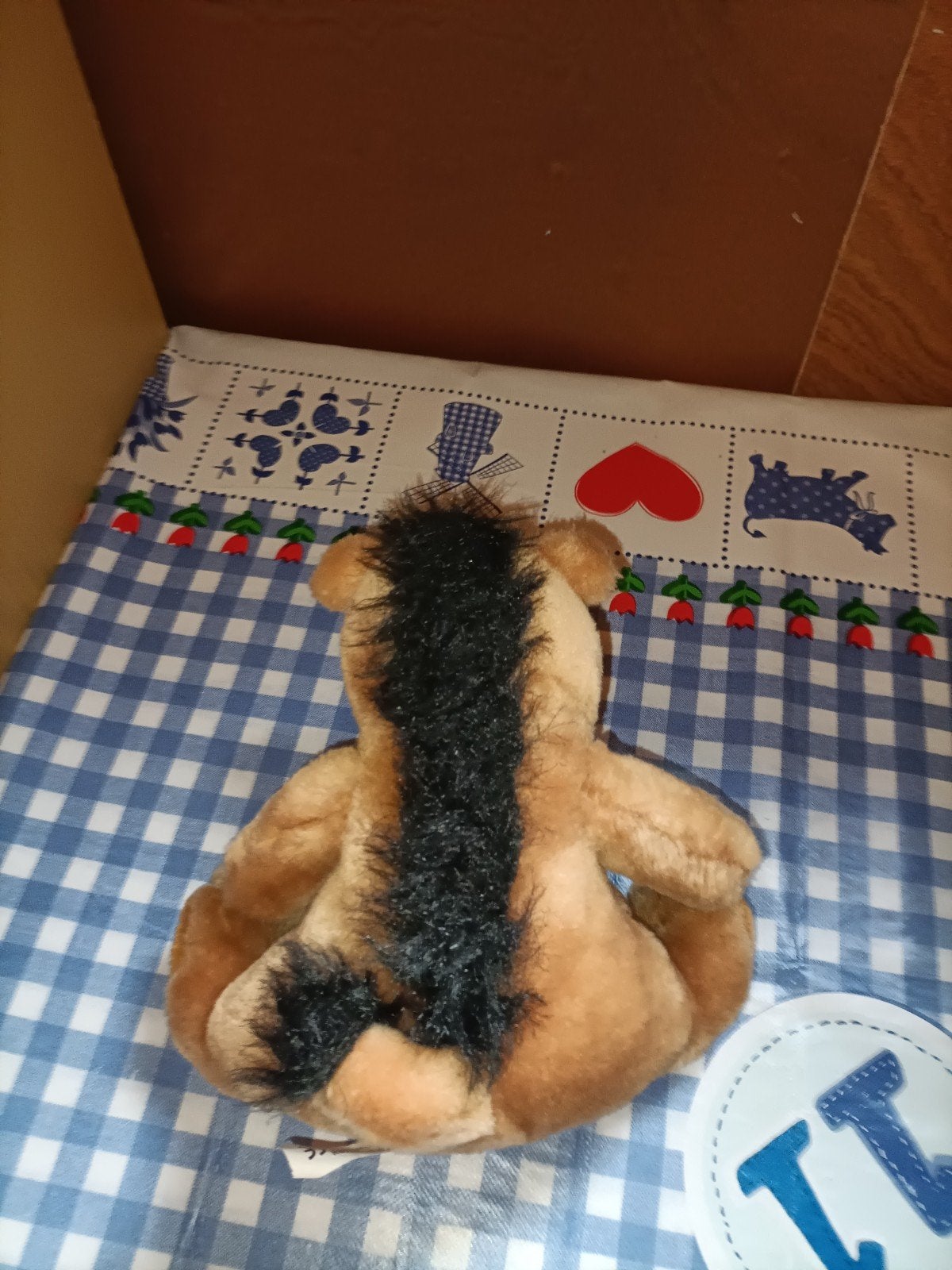 Wild zwijn knuffel 18 cm groot Struis Apeldoorn, Ophalen of Verzenden, Zo goed als nieuw, Overige typen