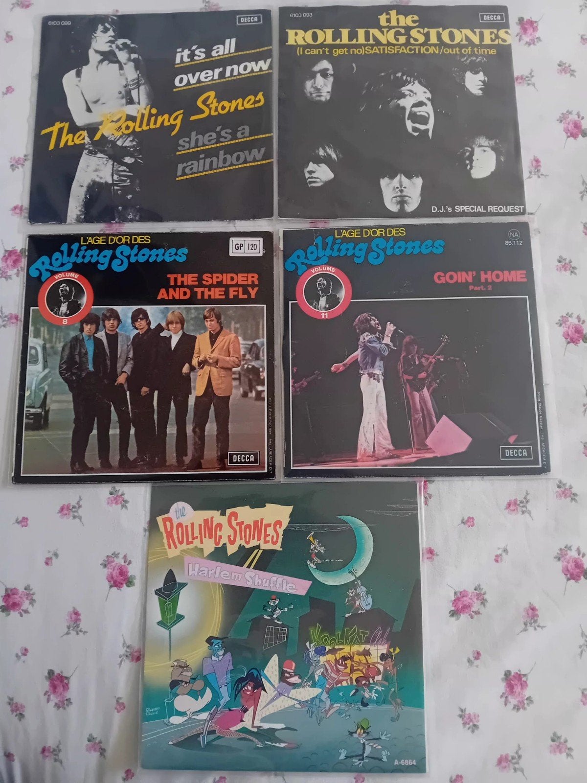 Rolling Stones Singels., Ophalen of Verzenden, Zo goed als nieuw, Pop