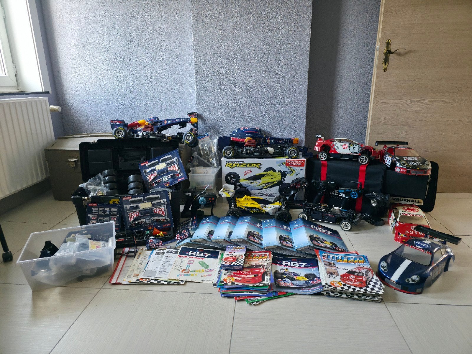 Grote kyosho fc elektro verzameling f1, Ophalen