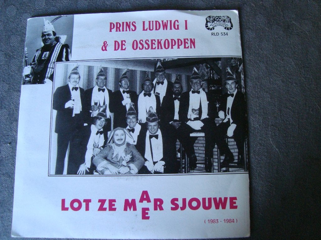 Prins ludwig 1 & de ossekoppen- lot ze maer sjouwe, Ophalen of Verzenden, Zo goed als nieuw, Nederlandstalig