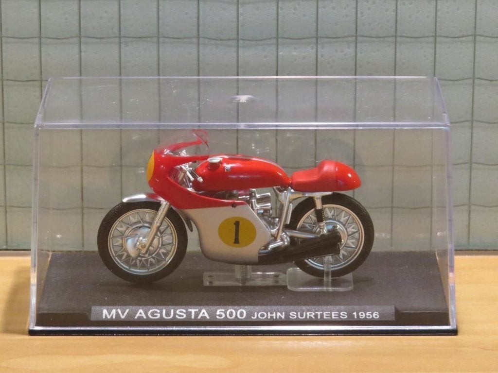 John Surtees Mv Agusta 1956 1:24, Serviceclientele@altaya.be, Nieuw, Ophalen of Verzenden, Motor