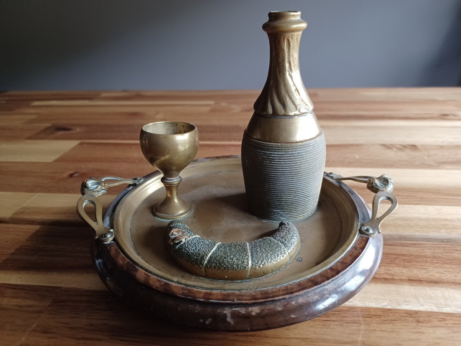 Zeldzame Antieke Bronzen Pyrogene, Ophalen of Verzenden, Brons