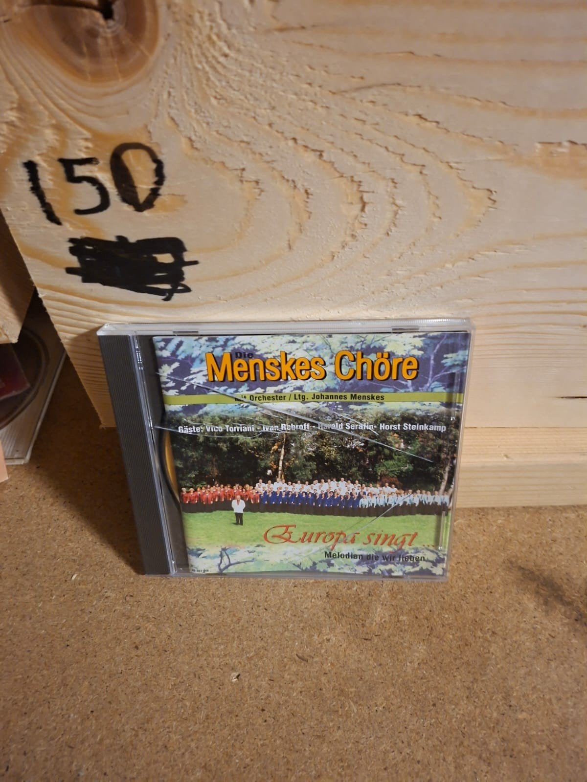 Die Menskes Chöre - Europa Singt CD, Ophalen of Verzenden, Gebruikt, Schlager, Album