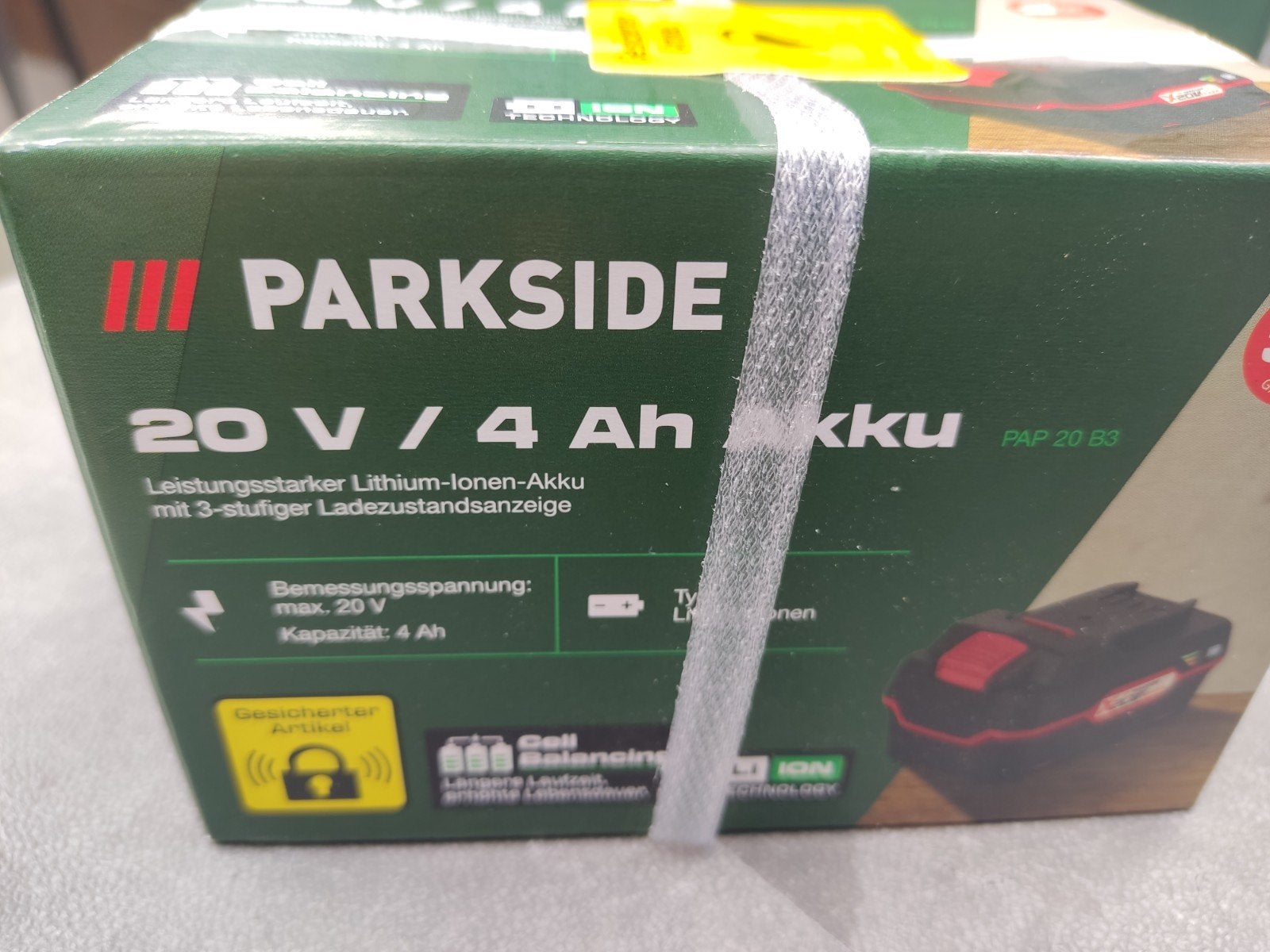 2x Accu 20V 4A NIEUW in ongeopende doos met aankoopbewijs, Ophalen of Verzenden, Nieuw