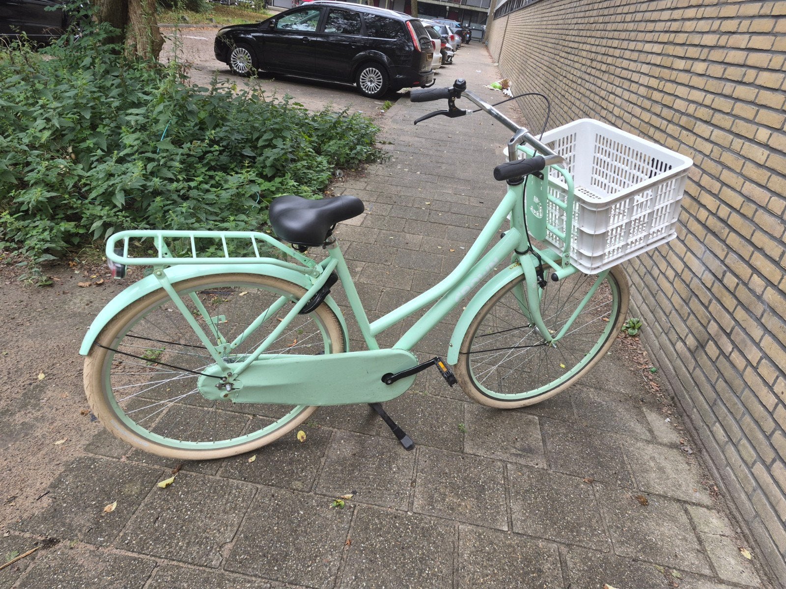 te koop damesfiets 28 inch trogtraprem, Terugtraprem, Gebruikt, 50 tot 53 cm, Ophalen