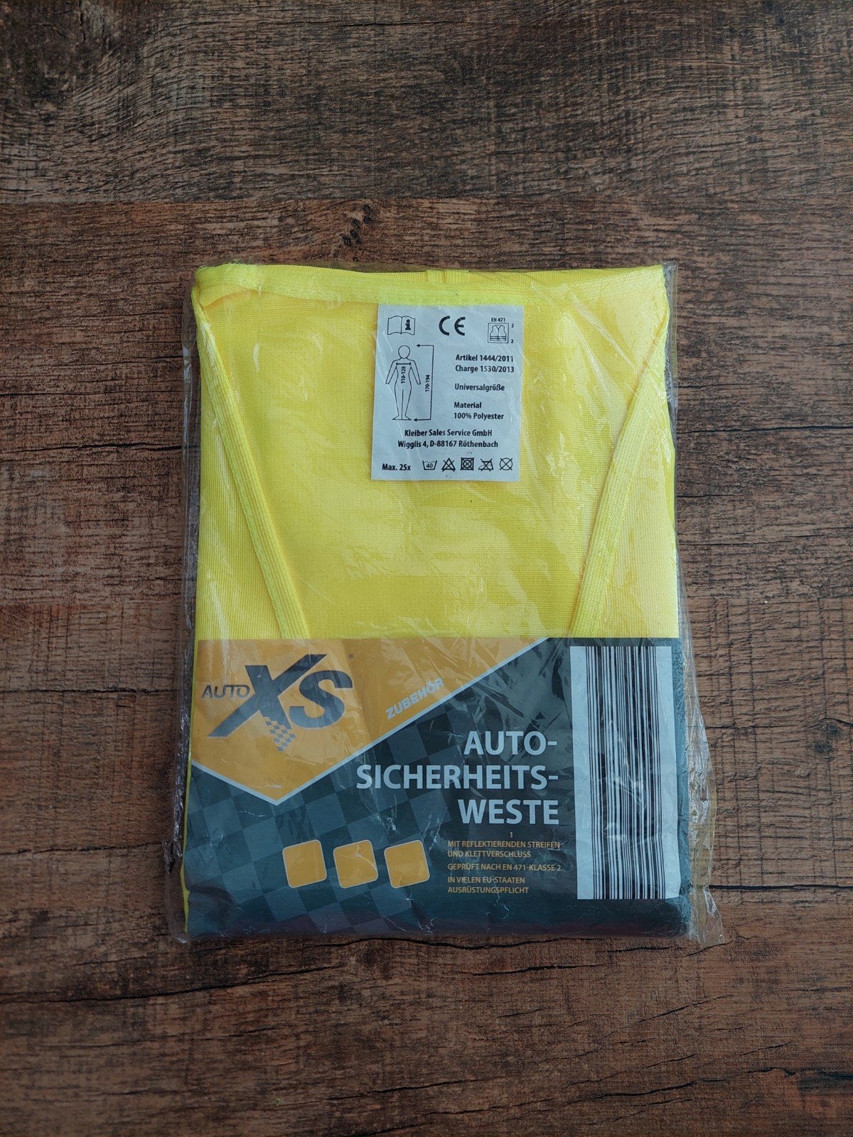 1x Nieuw Auto-Pech Hulp\Veiligheids vest/ geel reflecterend, Ophalen of Verzenden, Nieuw
