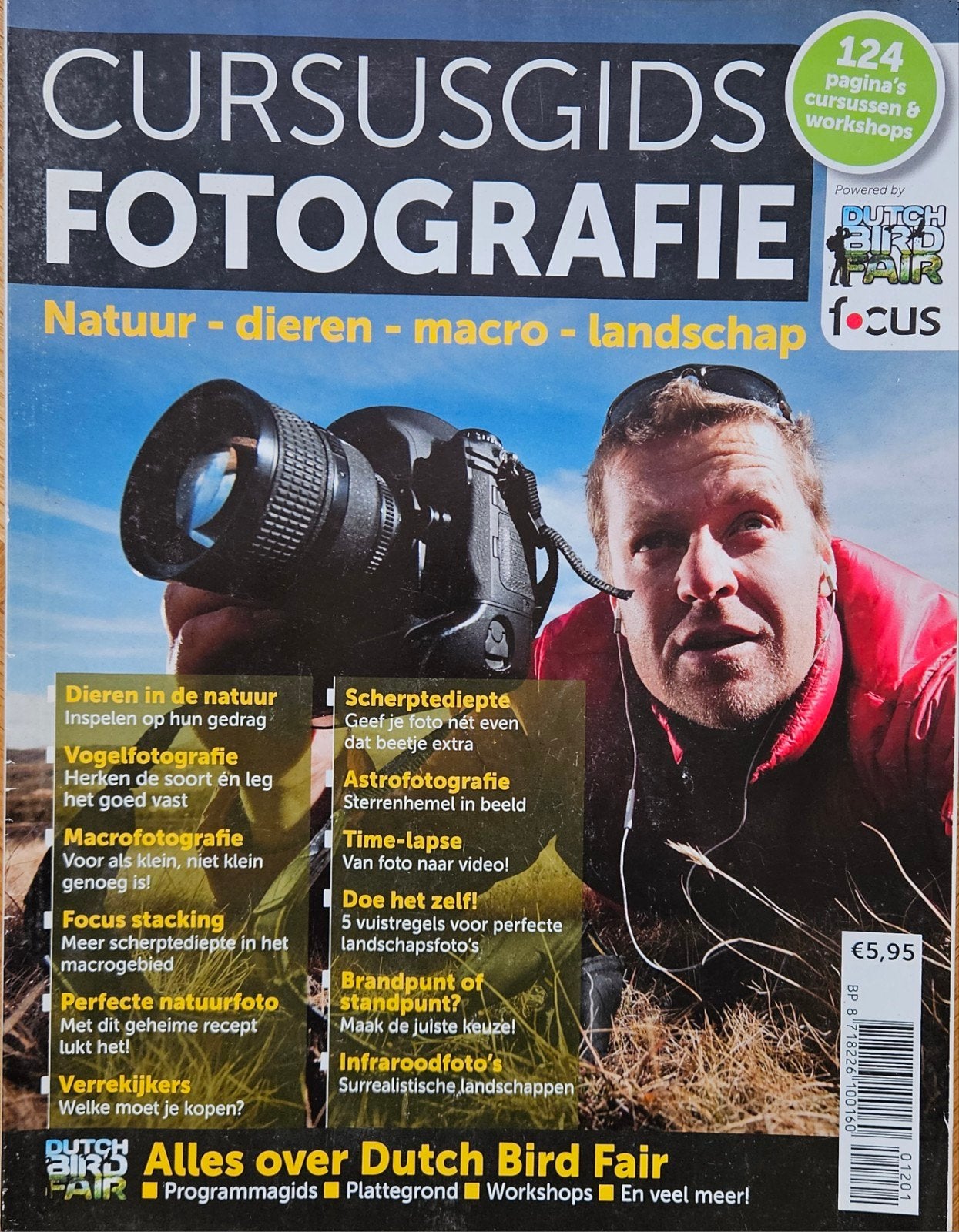 Cursusgids Fotografie: Natuur, Dieren, Macro, Landschap, Ophalen, Gelezen