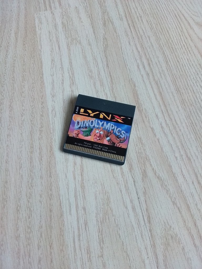 Atari Lynx Game - Dinolympics (Losse Cartridge) - Getest, Spelcomputers en Games, Puzzel en Educatief, 1 speler, Ophalen of Verzenden