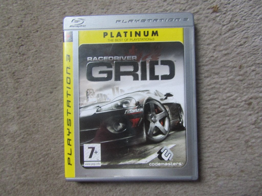 Playstation 3 spel: Racedriver Grid, Gebruikt, 1 speler, Racen en Vliegen, Ophalen of Verzenden