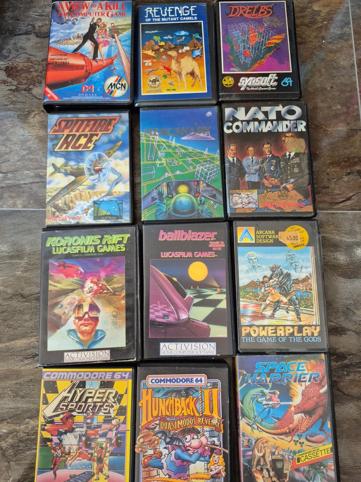Vintage Commodore 64 Spellen Collectie - Diverse Genres, Gebruikt, Overige genres, 1 speler, Ophalen of Verzenden