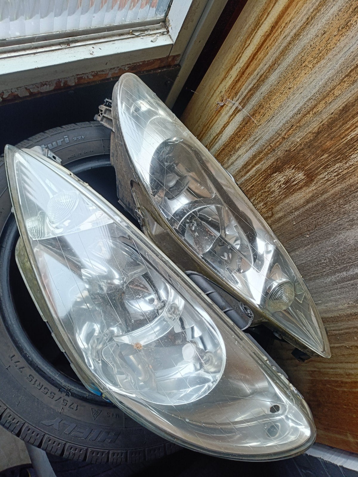peugeot 206/cc/sw koplampen, Ophalen, Gebruikt, Peugeot