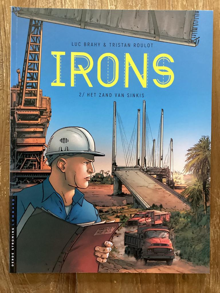 Irons 2: Het Zand van Sinkis - Luc Brahy & Tristan Roulot, Eén stripboek, Ophalen of Verzenden, Zo goed als nieuw