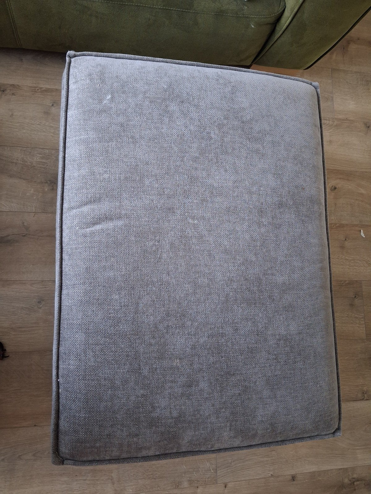 Nous Living Hocker Modulair Igor Steengrijs, Ophalen, 75 tot 100 cm, Zo goed als nieuw, Stof