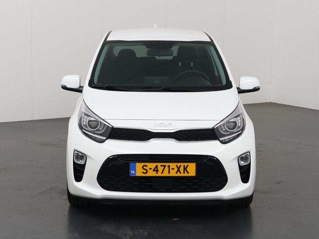 Kia Picanto 1.0 DPi DynamicPlusLine | Keyless | Navigatie |, Auto's, Kia, Voorwielaandrijving, Stof, Gebruikt, 4 stoelen