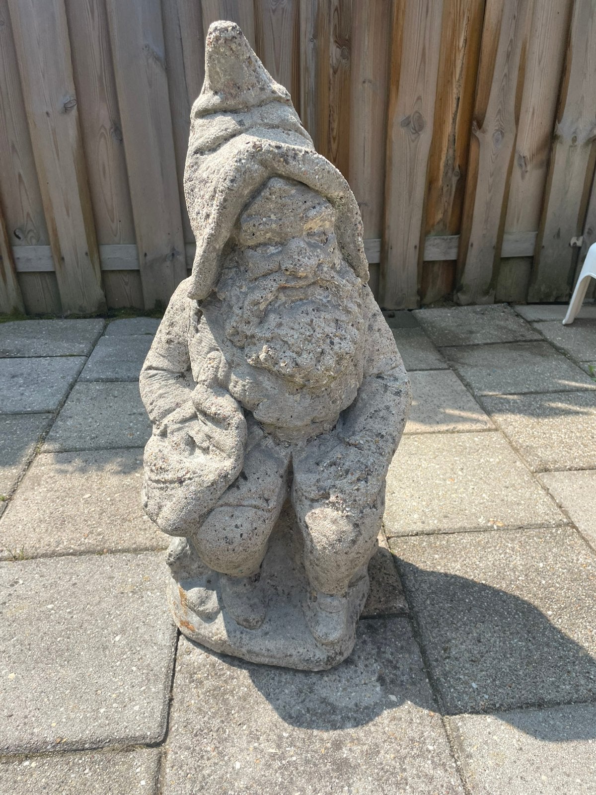 Betonnen tuinkabouter, Ophalen, Gebruikt, Beton, Tuinkabouter