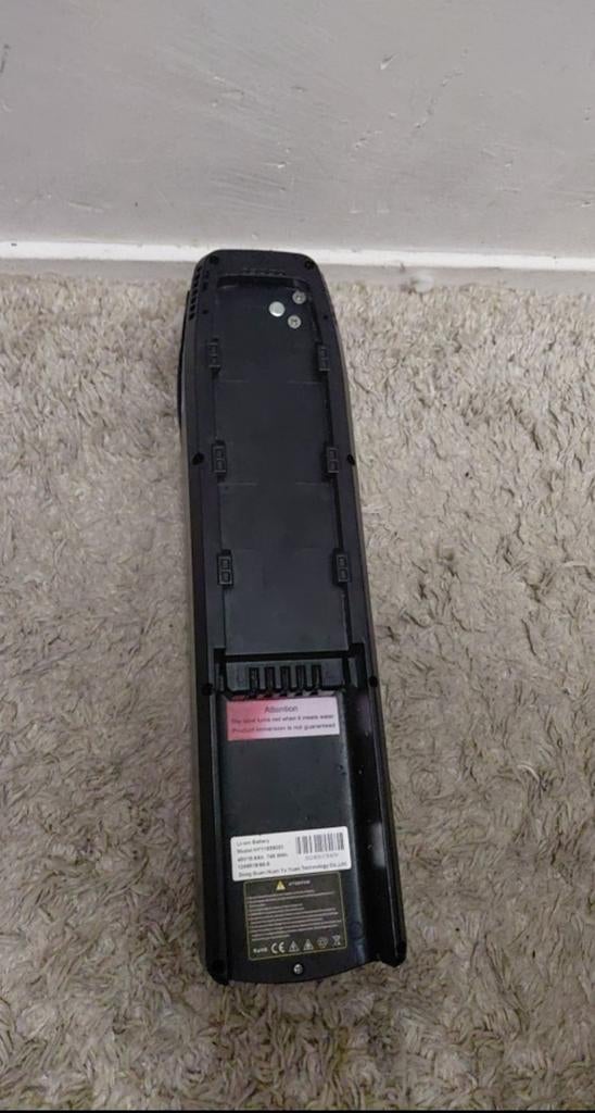 48V Li-ion Accu voor E-bike - 15.6Ah / 748Wh, Ophalen of Verzenden, Zwart