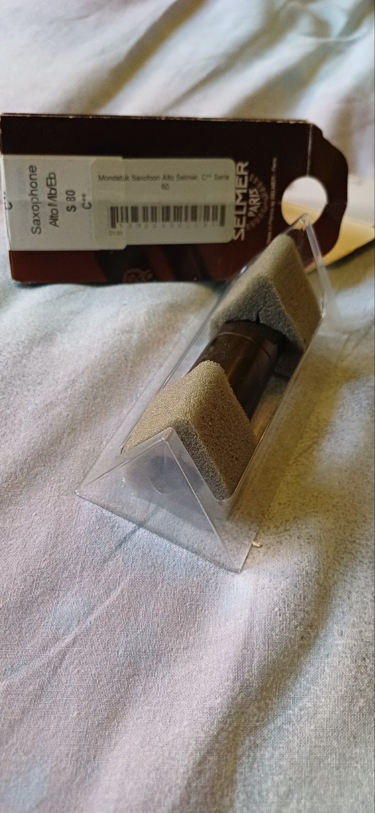 Mondstuk alt saxofoon Selmer C** serie 80, Ophalen of Verzenden, Gebruikt, Alt
