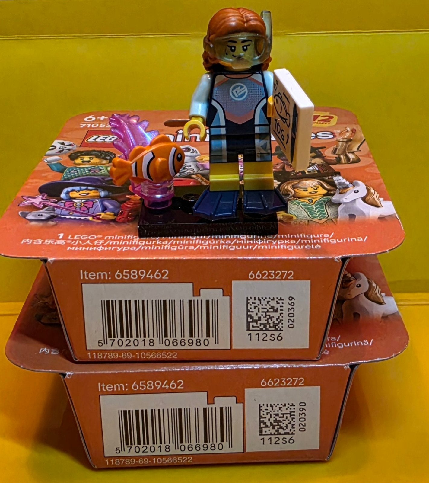 Lego Minifiguur Serie 29 Marine Bioloog (71052) nieuw, Ongeopend/sealed, Lego, Nieuw, Ophalen of Verzenden