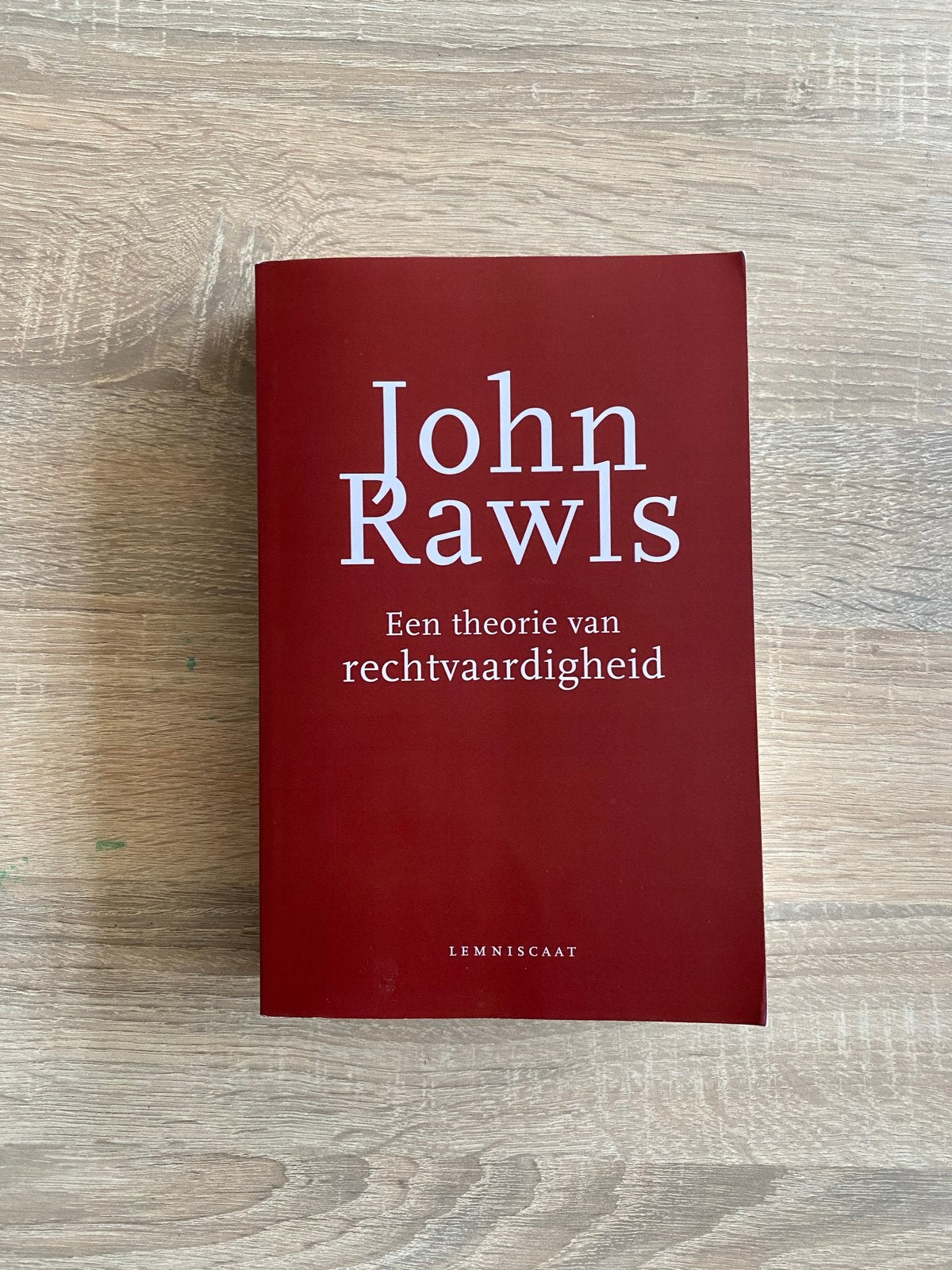 John Rawls - Een theorie van rechtvaardigheid, Boeken, Filosofie, Ophalen of Verzenden, Zo goed als nieuw