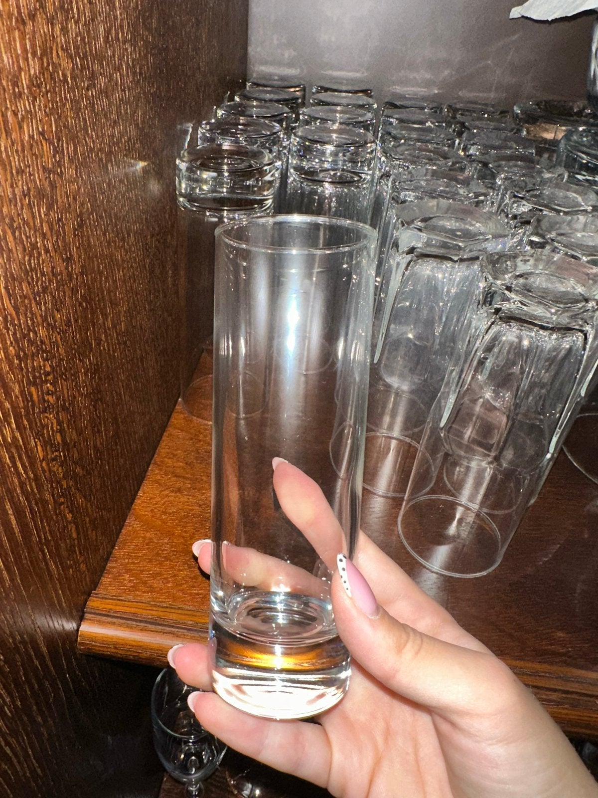 10 Fluitglazen in goede staat, Ophalen, Gebruikt, Glas