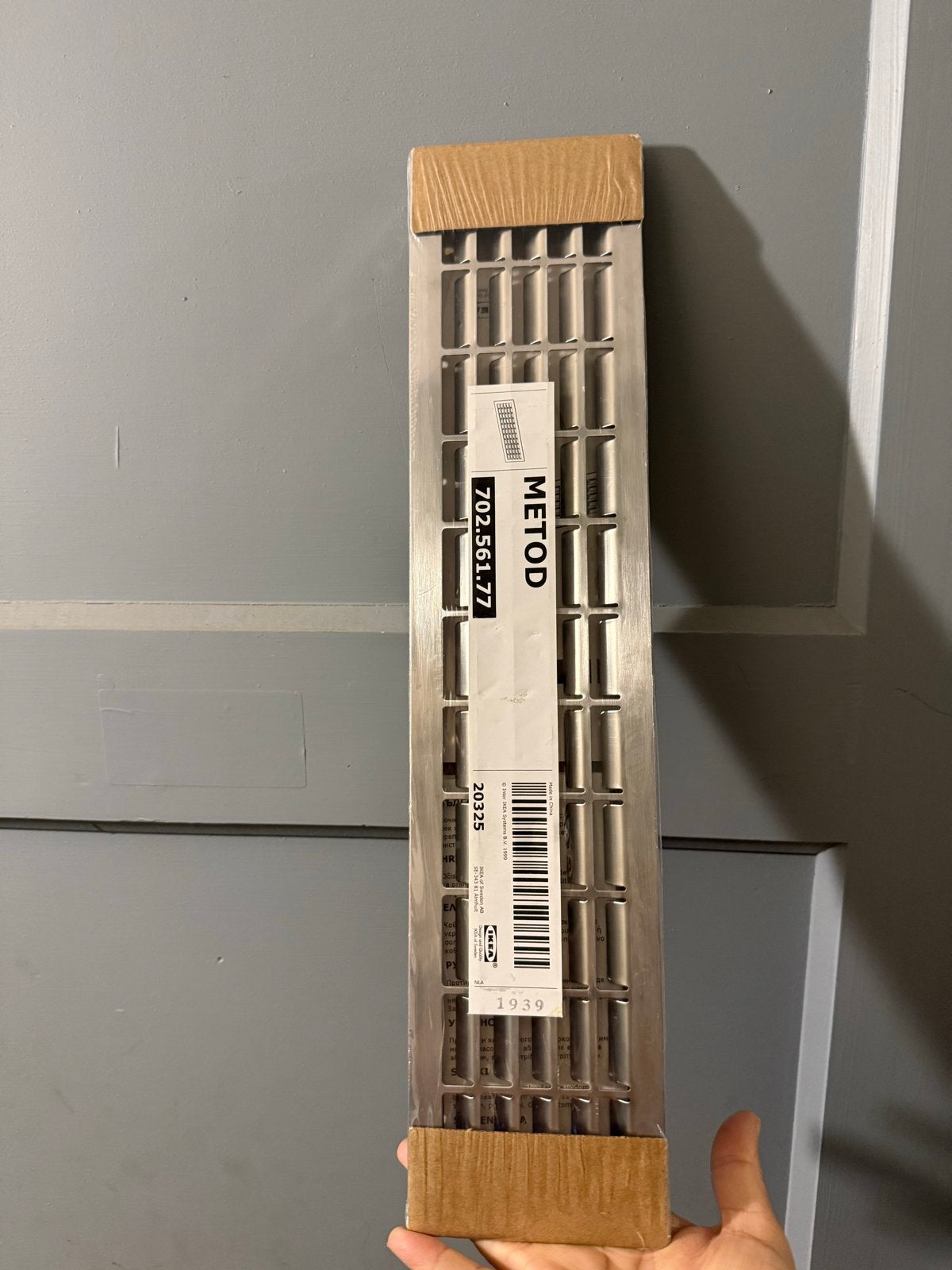 IKEA METOD Ventilatie rooster 702.561.77, Overige typen, IKEA, Ophalen of Verzenden, Metaal