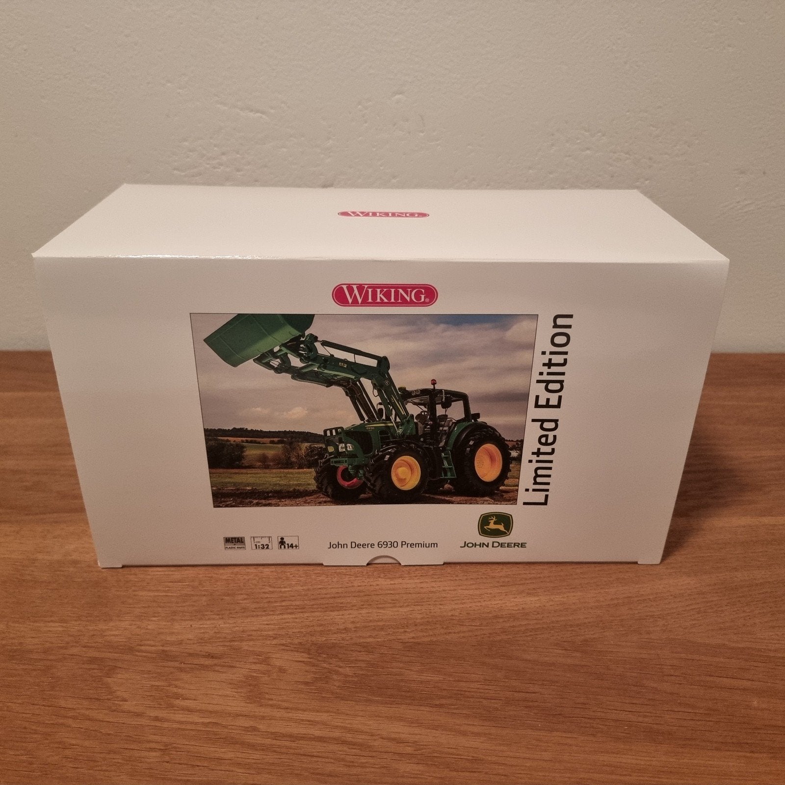 John Deere 6930 met voorlader Wiking, Ophalen of Verzenden, Nieuw, Tractor of Landbouw, Overige merken