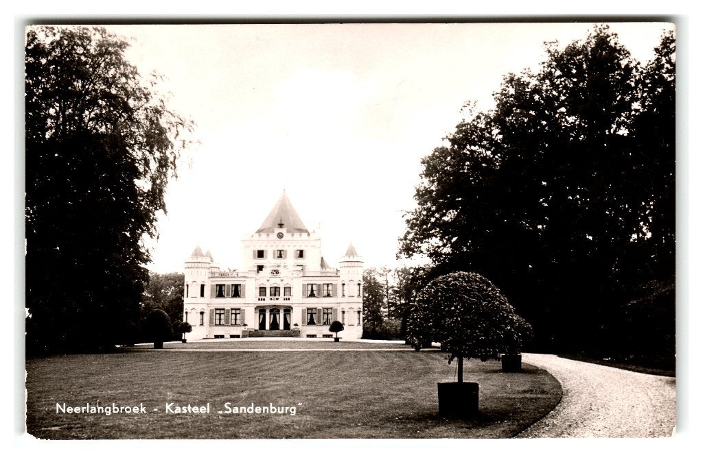 Neerlangbroek, Kasteel "Sandenburg", Ophalen of Verzenden, 1960 tot 1980, Gelopen, Utrecht