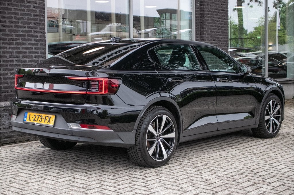 Polestar 2 Long Range Dual Motor Launch Edition 78kWh - SOH, Auto's, Polestar, Stof, Gebruikt, Zwart, 24 min