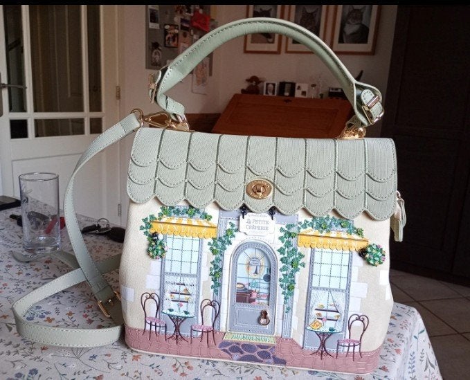 Mooie handtas van Vendula London, Ophalen of Verzenden, Zo goed als nieuw, Beige, Handtas