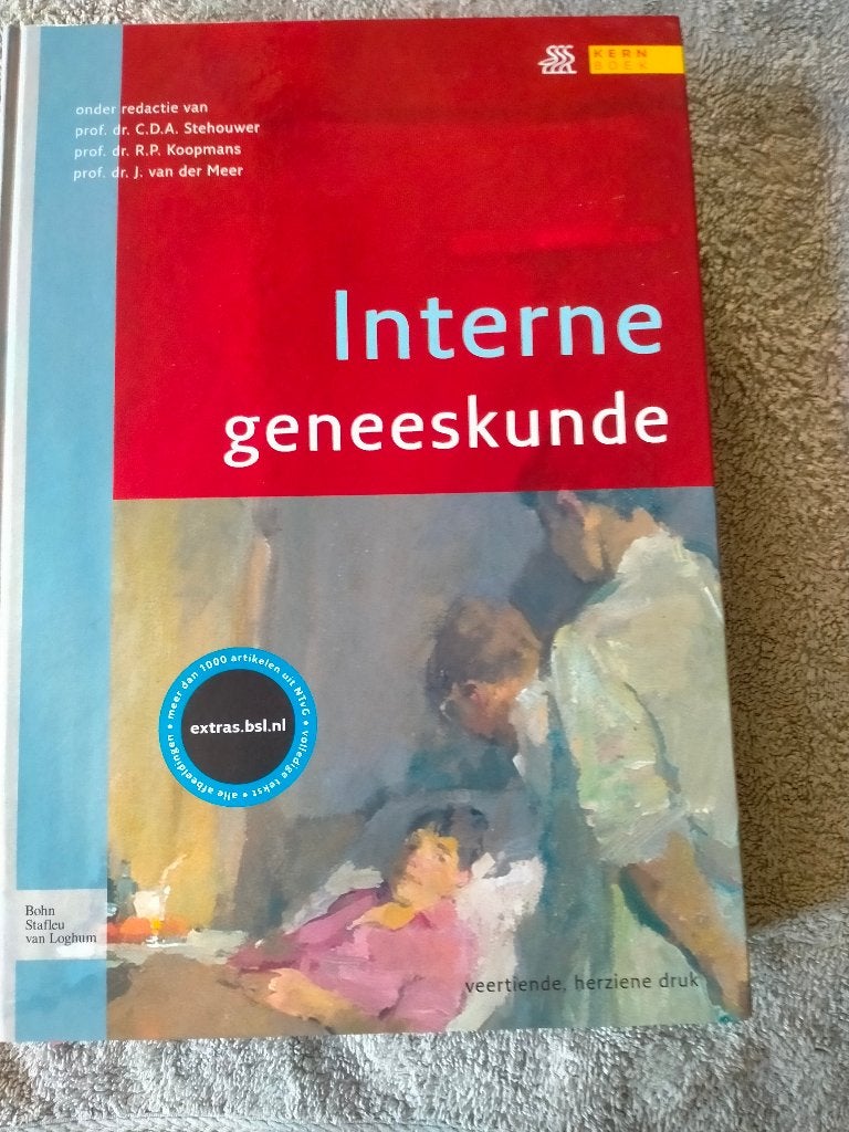 Interne geneeskunde, Boeken, Diverse auteurs, Zo goed als nieuw, Beta, HBO