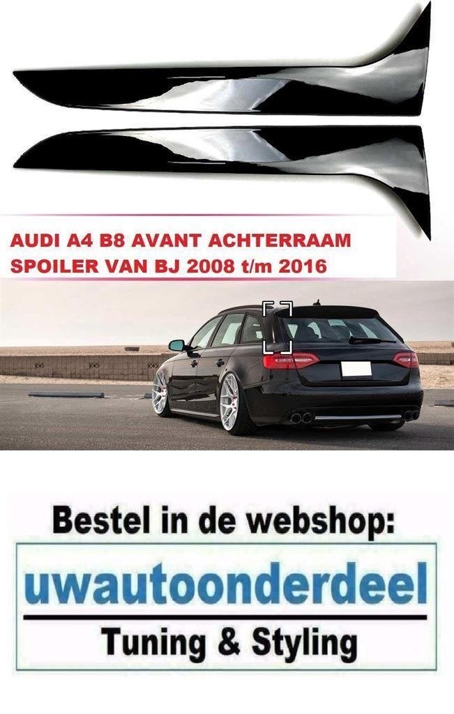 Achterraam Spoiler Spoiler Geschikt Voor Audi A4 B8 B8.5 Ava, Auto diversen, Tuning en Styling, Verzenden, Automotive Parts, A.parts@hotmail.nl