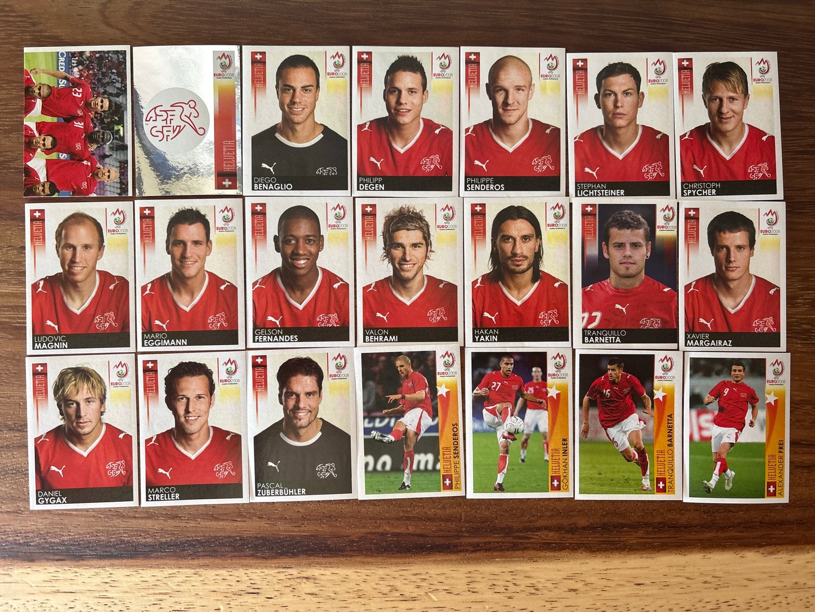 Zwitserland Euro 2008 Panini Voetbal Plaatjes, Ophalen of Verzenden, Zo goed als nieuw, Stickers en Plaatjes