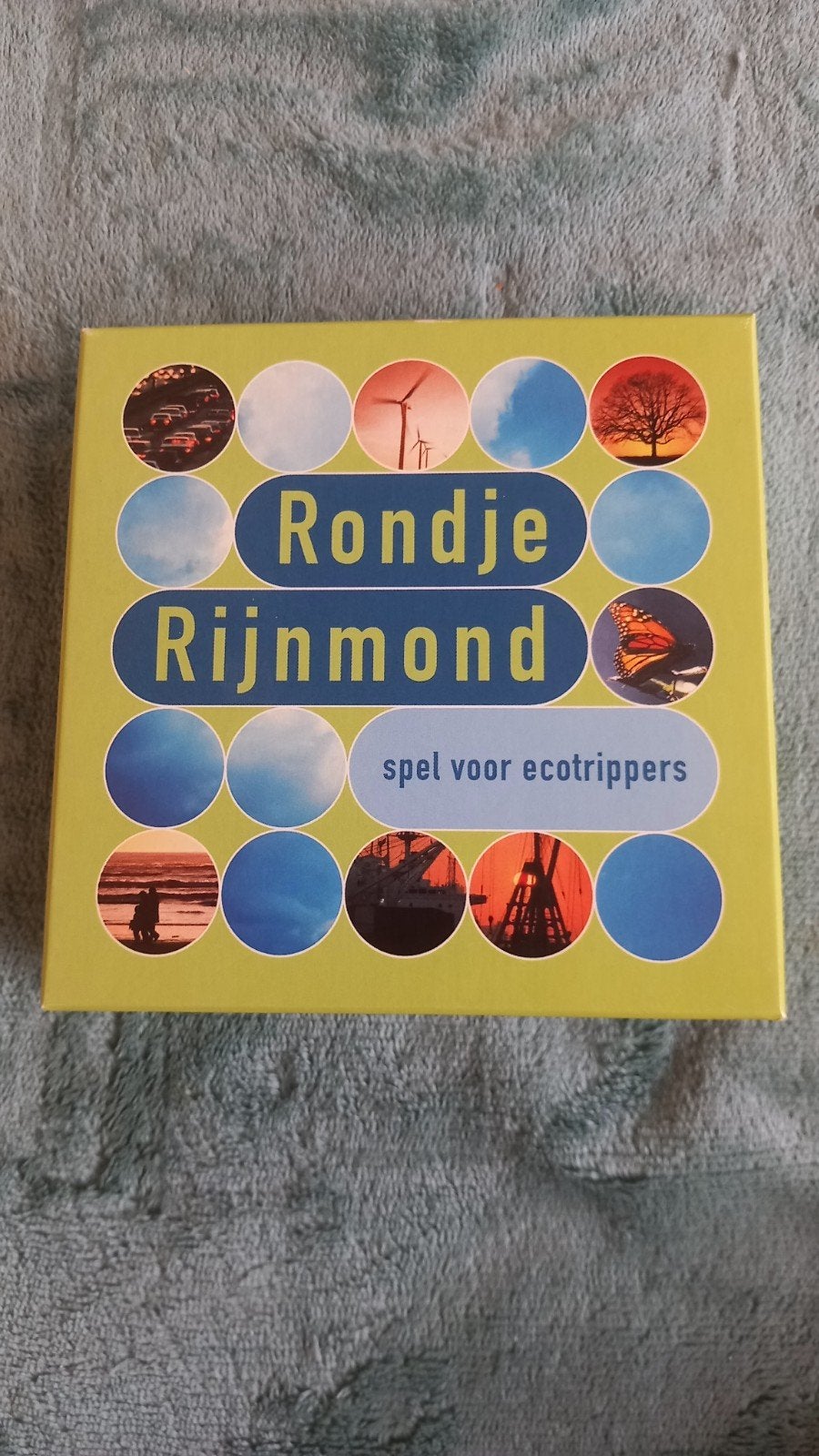 Zeldzaam Rondje Rijnmond Spel (2001) Museaal Nieuwstaat, Hobby en Vrije tijd, Gezelschapsspellen | Bordspellen, Ophalen of Verzenden