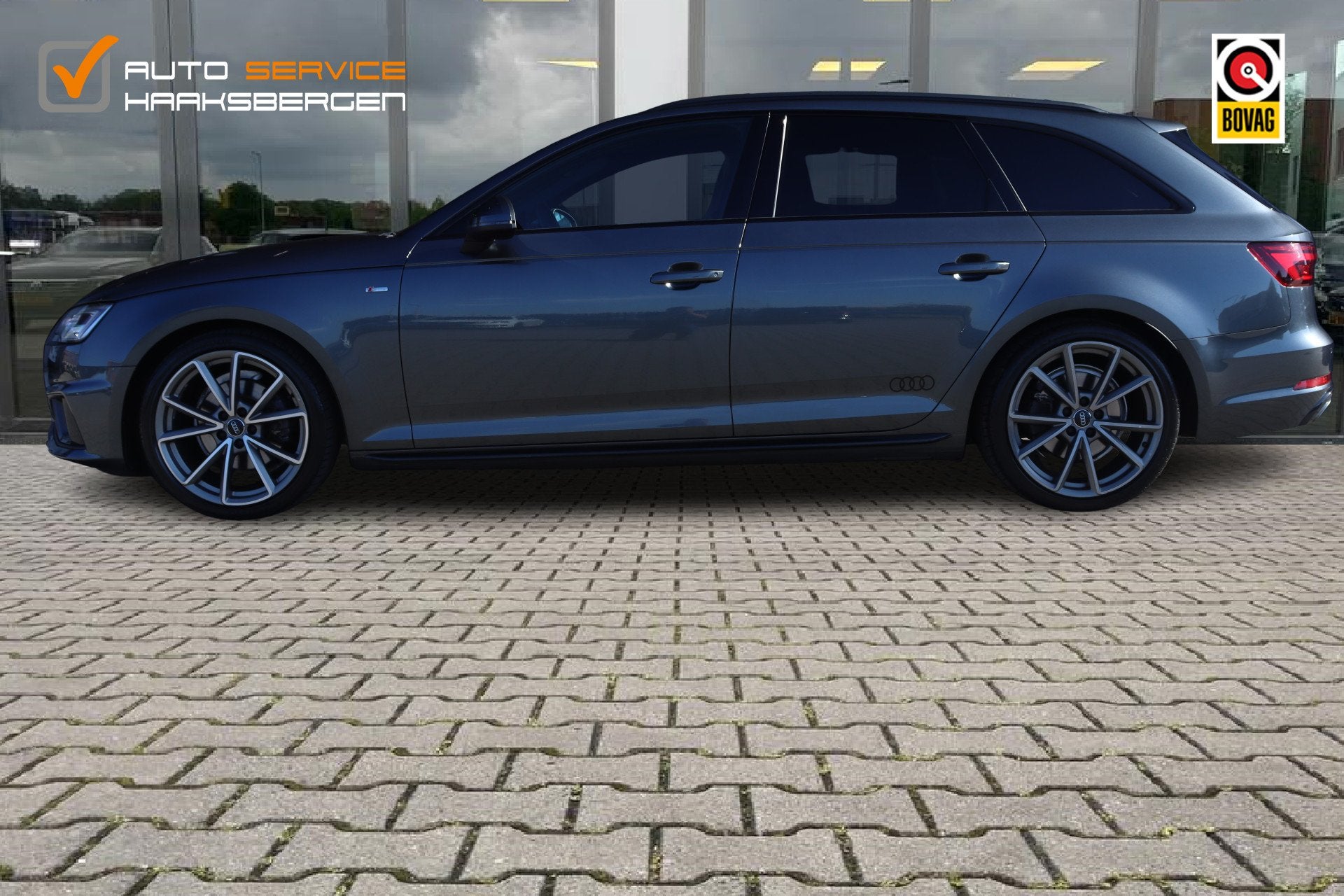 Audi A4 Avant 40 TFSI S-Line | Pano | Leder | 19 Inch |, Auto's, Gebruikt, 1984 cc, A4, Leder