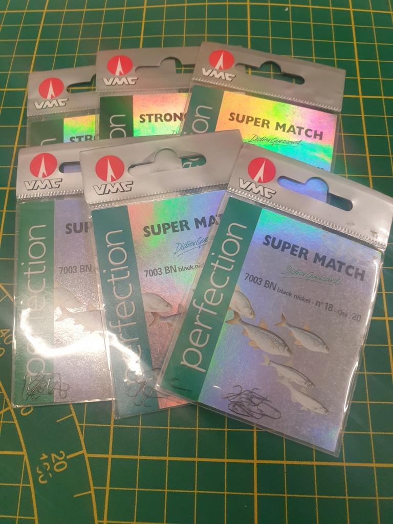 VMC Super Match vishaken maat 18, Watersport en Boten, Hengelsport | Witvissen, Ophalen of Verzenden, Nieuw, Haak