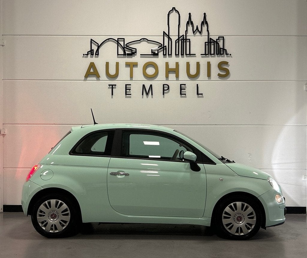 Fiat 500 1.0 TwinAir Pop Nap Airco Carplay Bluetooth Isofix, Voorwielaandrijving, Stof, Gebruikt, Euro 6