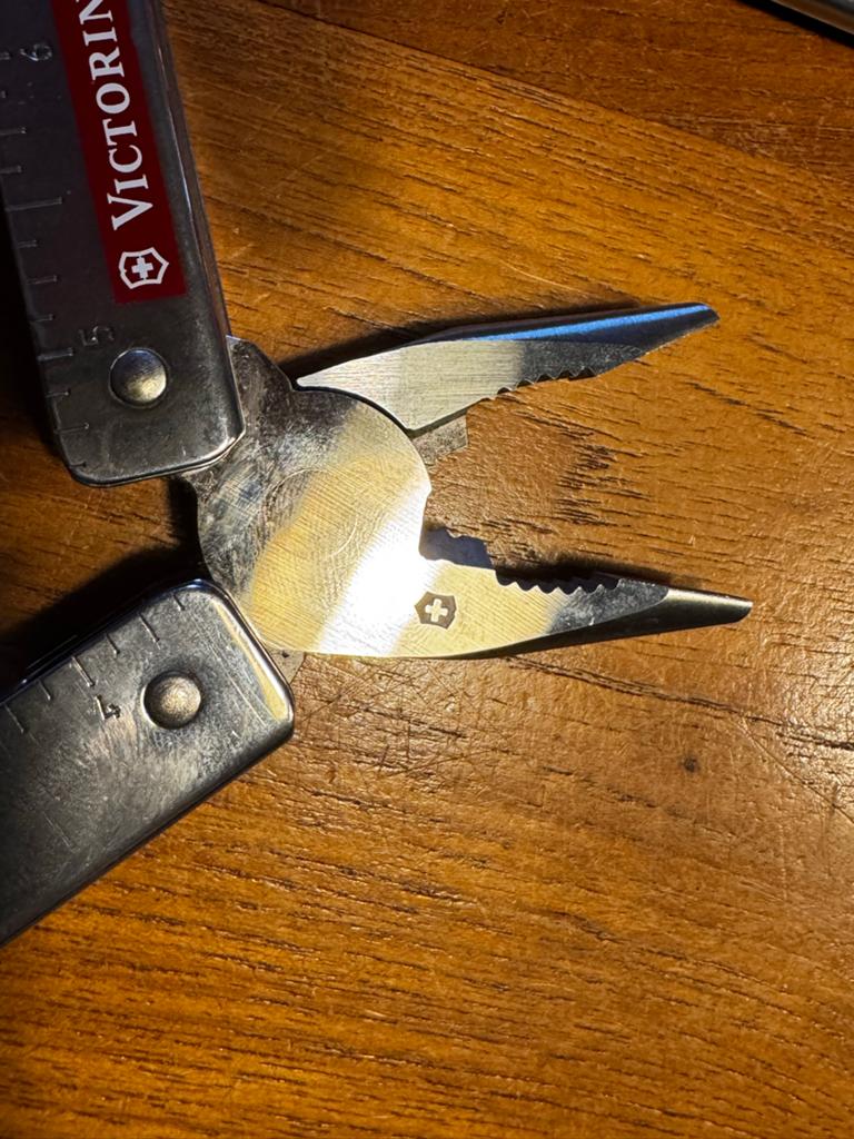 Victorinox SwissTool Multitool met Etui - Gebruikt, Verzamelen, Militaria | Algemeen, Overige soorten, Overige typen, Nederland