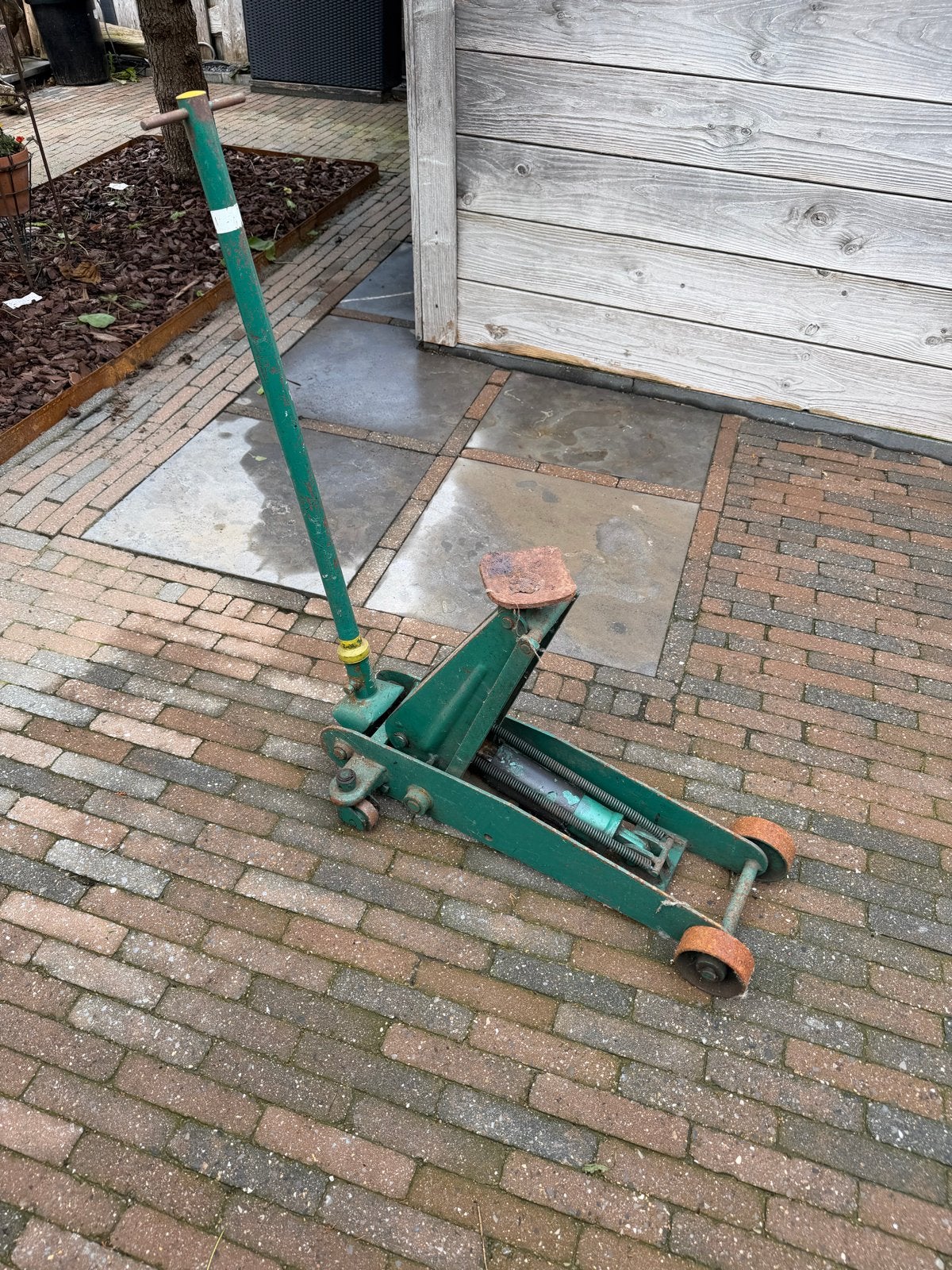 Gebruikte Compac garagekrik - Hydraulisch, Ophalen, Gebruikt, Hydraulisch, Garagekrik