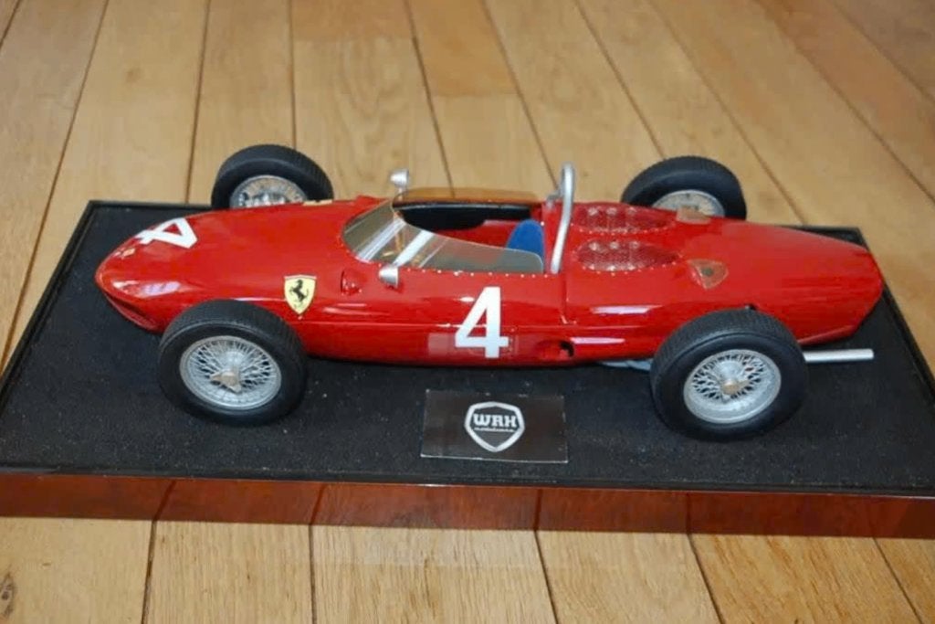 1:8 FERRARI 156 F1 SHARKNOSE #4 by Javan Smith HANDBUILT WRH, Hobby en Vrije tijd, Modelauto's | 1:5 tot 1:12, Ophalen, Zo goed als nieuw