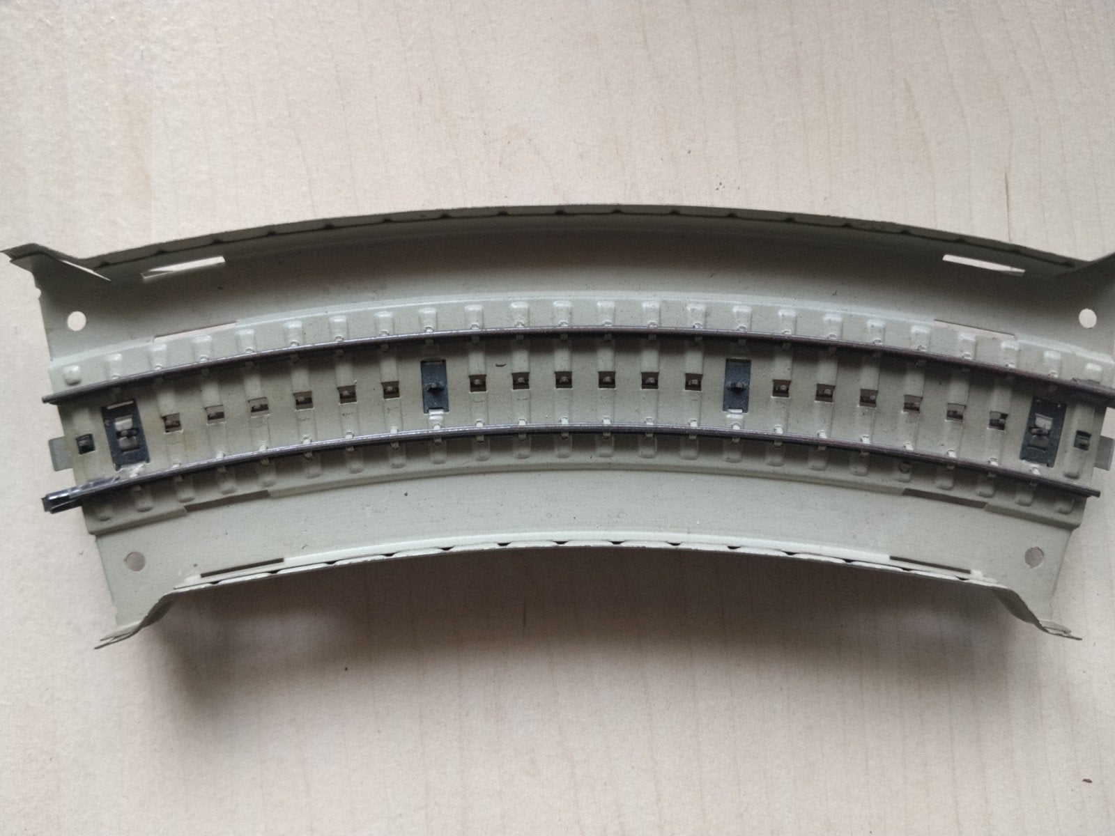 Märklin gebogen oprit/brug metaal, Wisselstroom, Brug, Tunnel of Gebouw, Ophalen of Verzenden, Zo goed als nieuw
