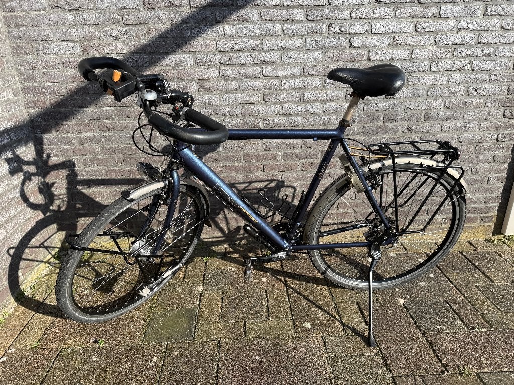 Koga Miyata Traveller vakantiefiets, Ophalen, 28 inch, Gebruikt, Velgrem