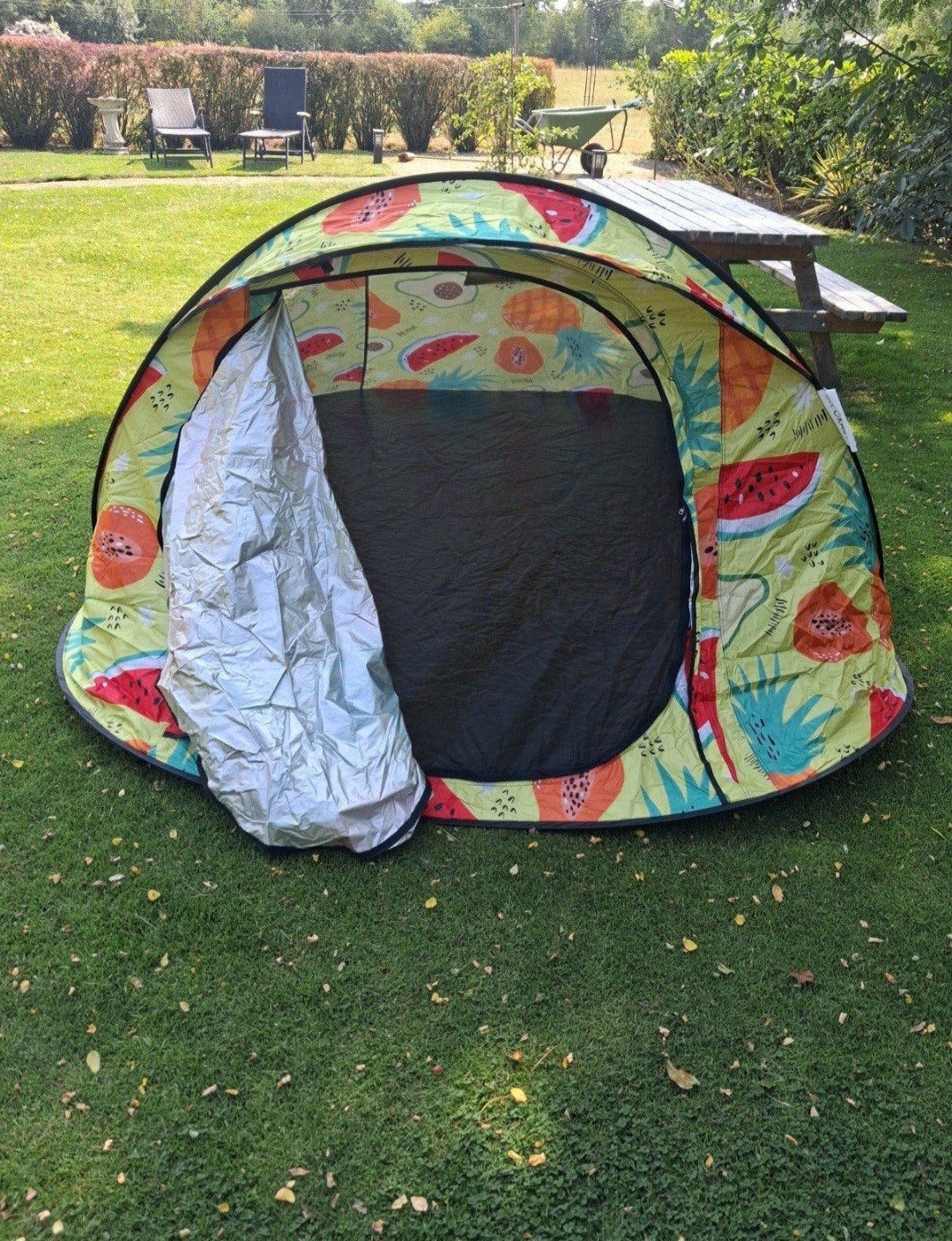 Crabb pop-up tent Fris & Fruitig 2-3 persoons, Caravans en Kamperen, Ophalen of Verzenden, Nieuw, Tot en met 3