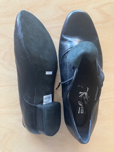 Heren dansschoenen, nieuw, maat 42,5 (27,5 cm), Ophalen of Verzenden, Nieuw, Zwart, Overige typen